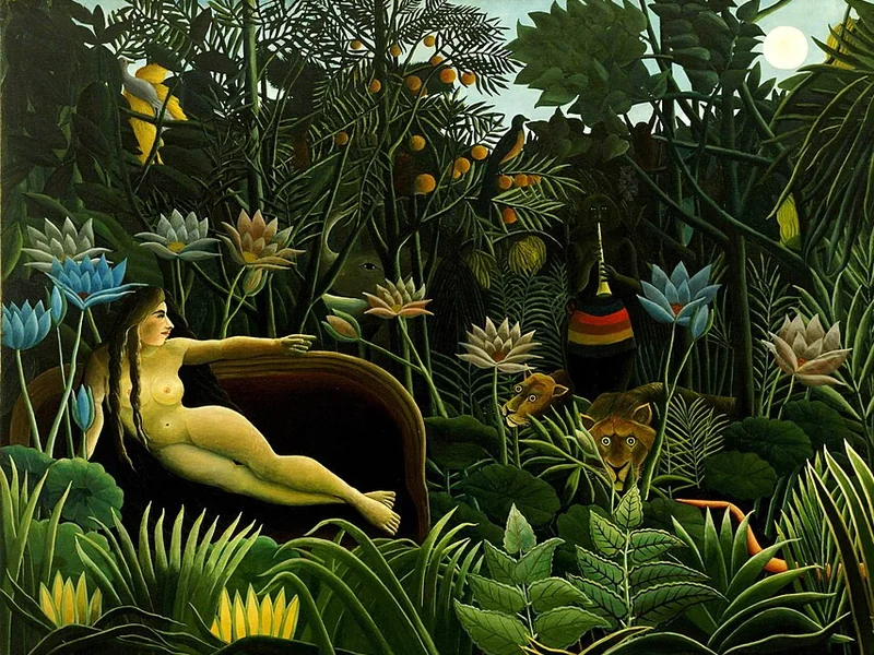 1844-Henri Rousseau - Il sogno